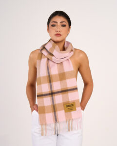 Modern designer cashmere scarves