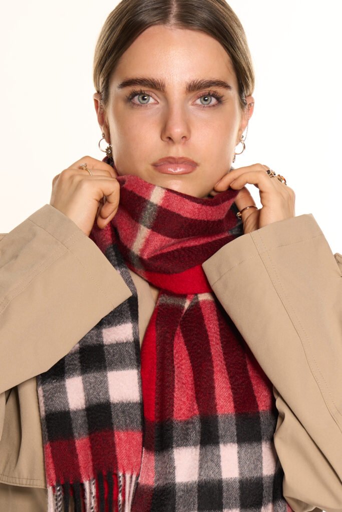 Edinburgh Cashmere luxury Scottish gifts UK DC Scott DC Check