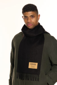 cashmere scarf in a signature luxury box.